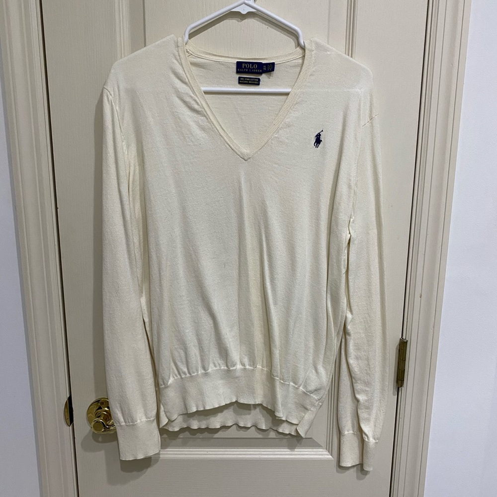Polo long sleeve sweater